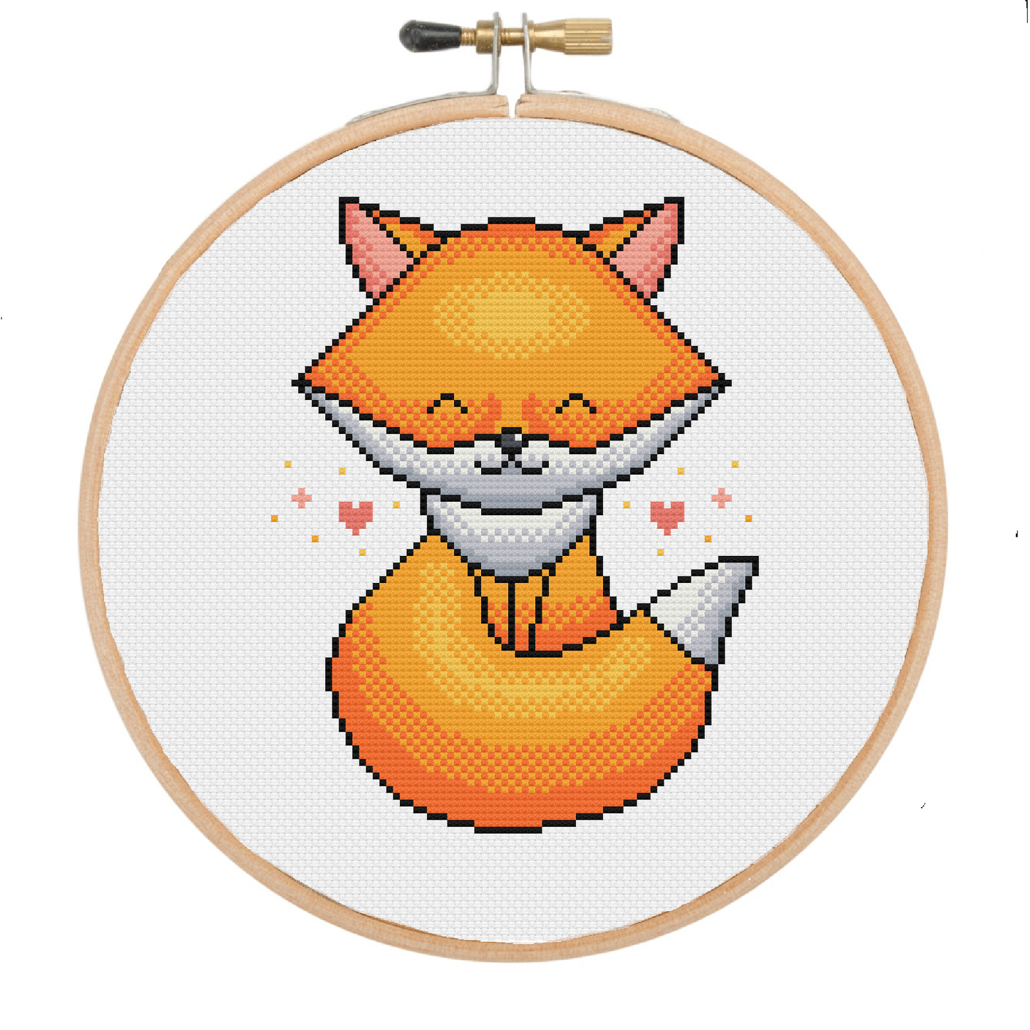 Felix the Fox - Wildlife Collection - Cross Stitch Pattern PDF Download