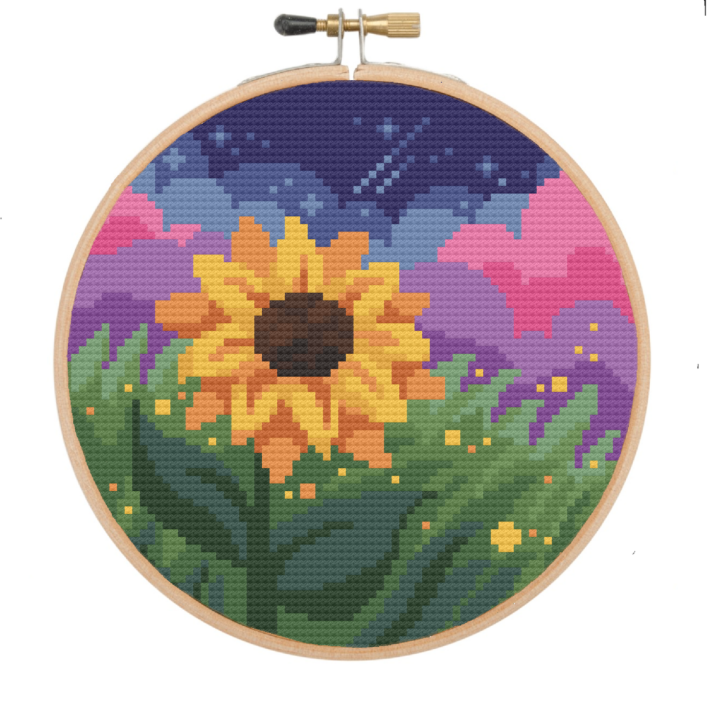 Sunflower - Flowers & Plants Collection - Cross Stitch Pattern PDF Download