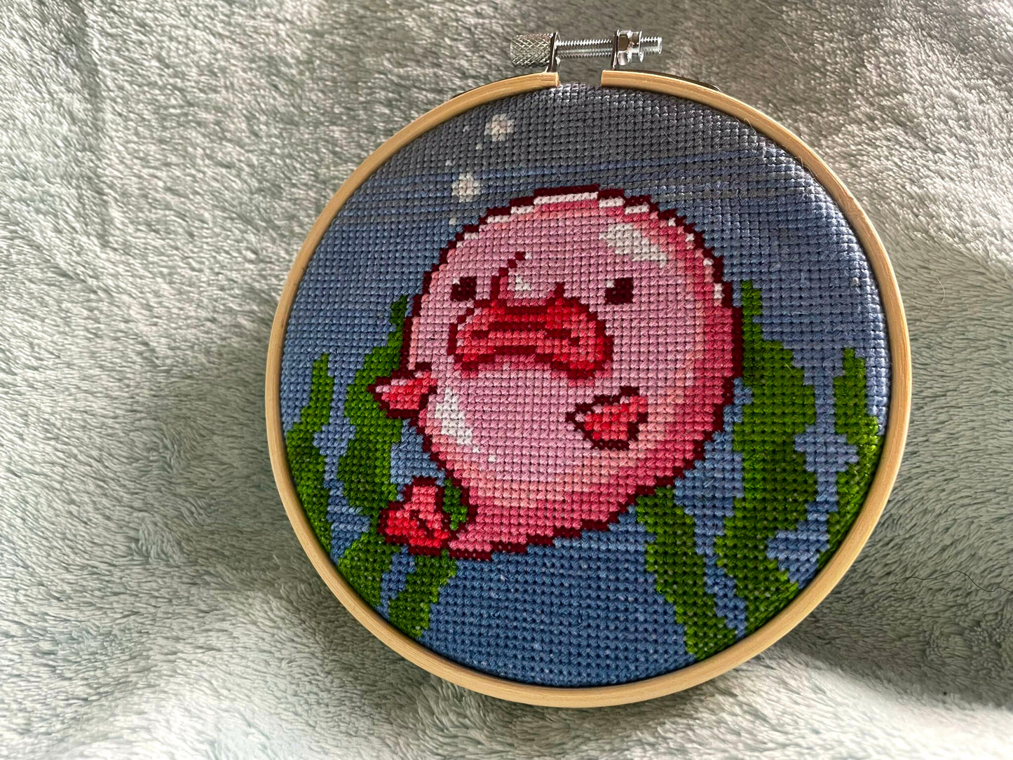 Blob Fish - Sealife Collection - Cross Stitch Pattern PDF Download