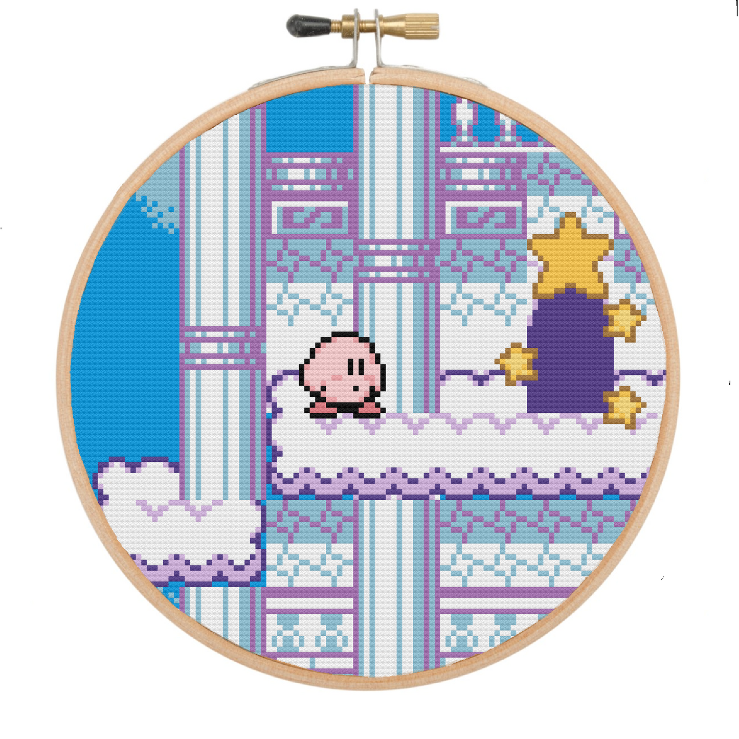 Grape Garden - Kirbys Adventure - Cross Stitch Pattern PDF Download