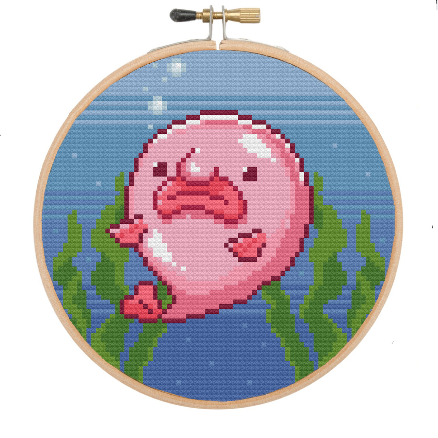 Blob Fish - Sealife Collection - Cross Stitch Pattern PDF Download