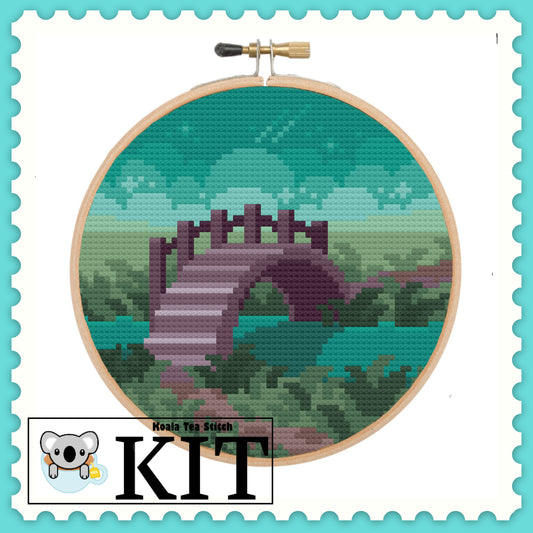 Bridge over Water - Nature Collection - Cross Stitch Kit