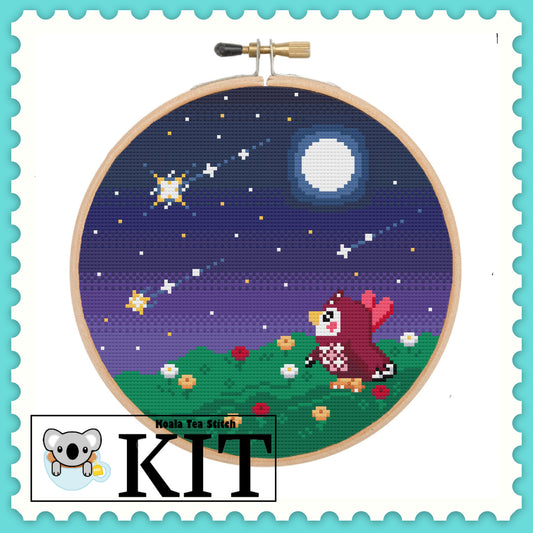 Stargazing Celeste - Animal Crossing - Cross Stitch Kit