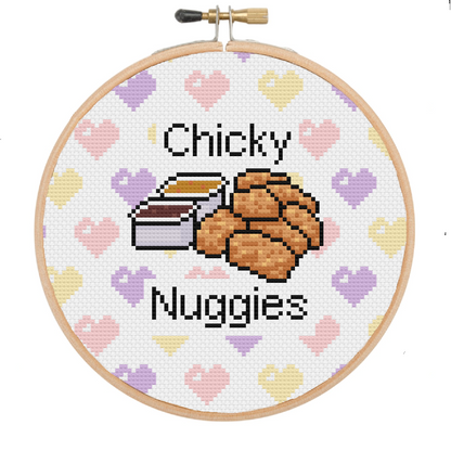 Chicky Nuggies - Food & Drinks Collection - Cross Stitch Kit