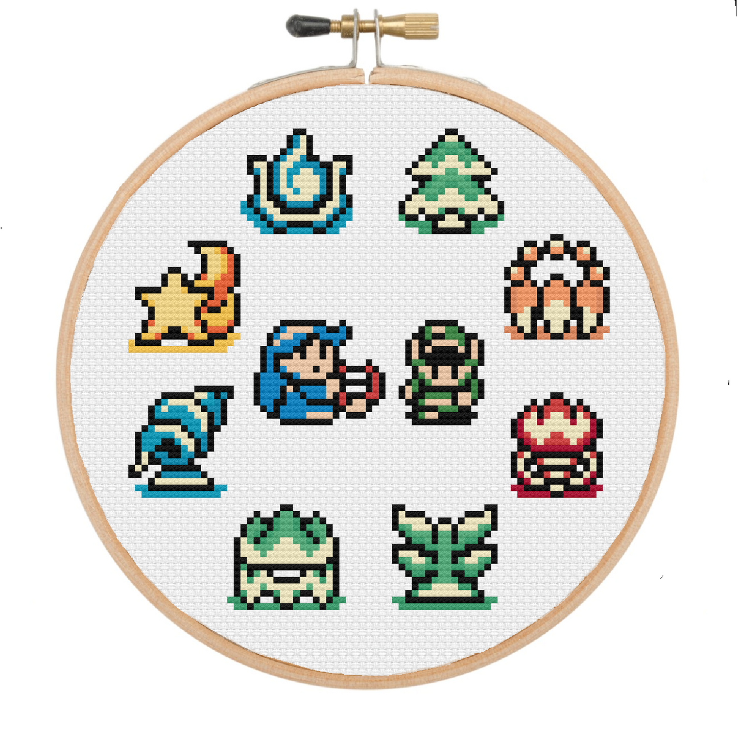 Essence of Time - Legend of Zelda - Cross Stitch Pattern PDF Download