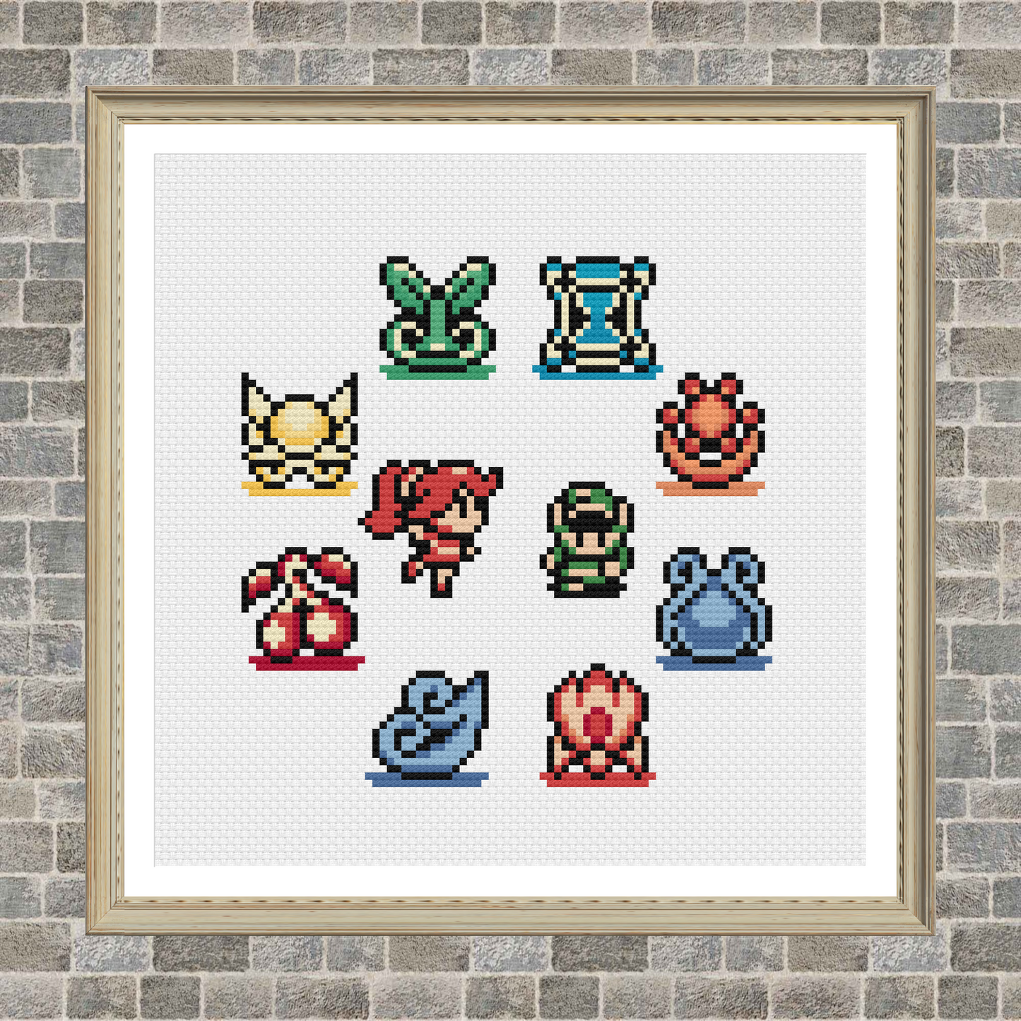 Essence of Nature - Legend of Zelda - Cross Stitch Pattern PDF Download