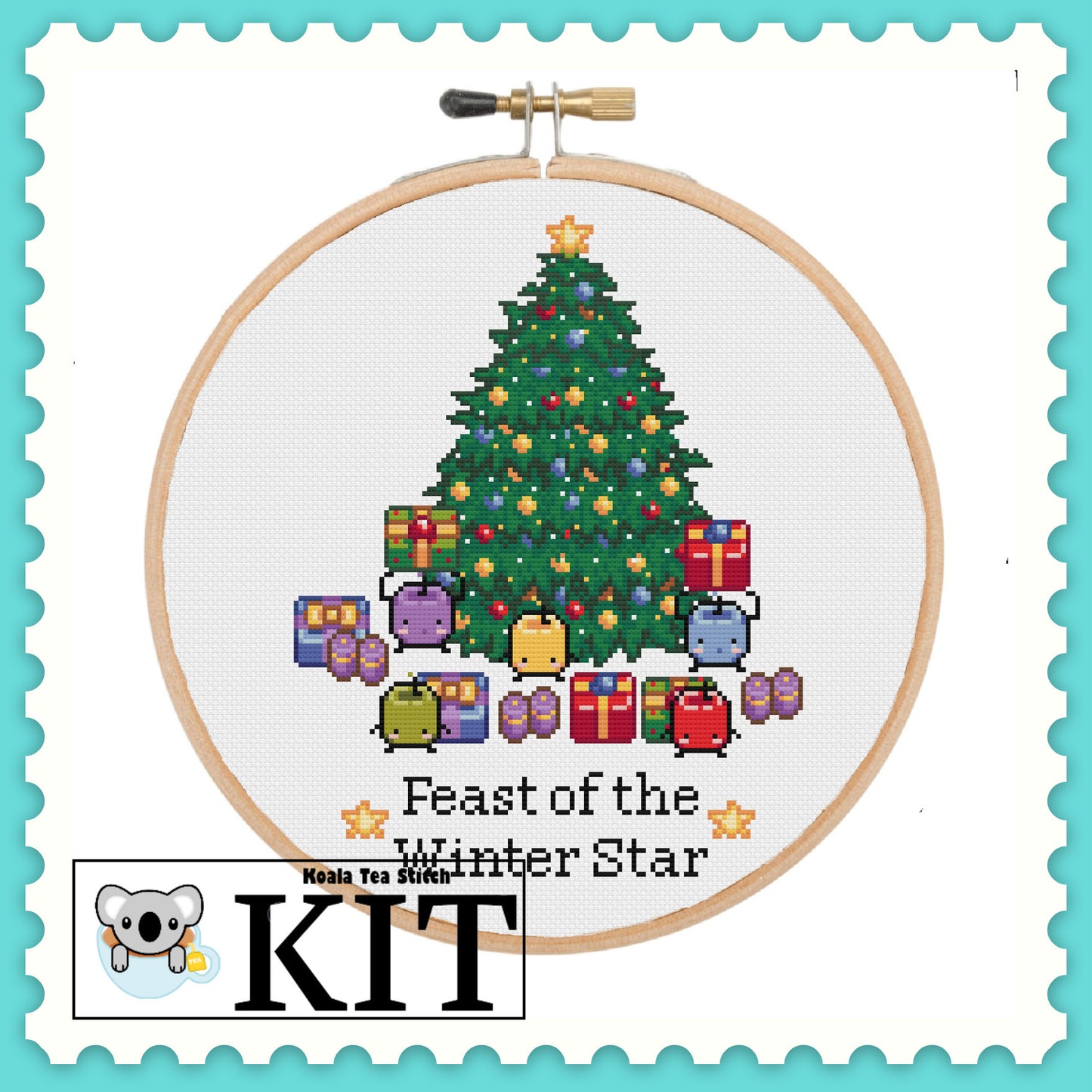 Feast of the Winter Star - Stardew Valley - Cross Stitch Kit