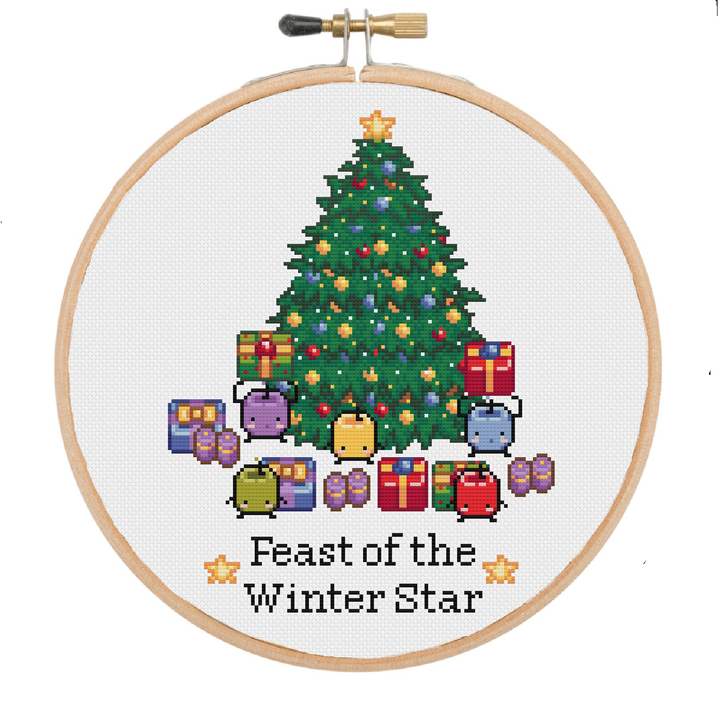 Feast of the Winter Star - Stardew Valley - Cross Stitch Kit