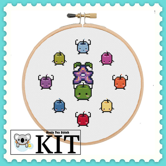 Junimo Circle - Stardew Valley - Cross Stitch Kit