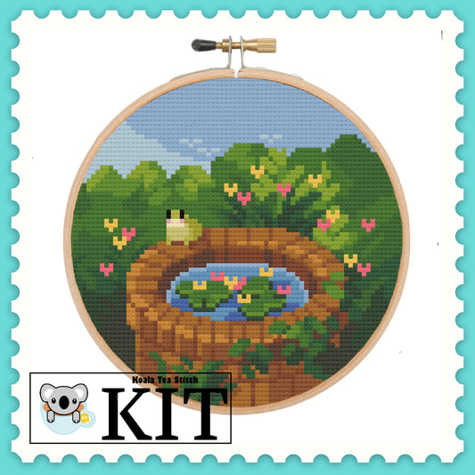 Froggy Pond - Nature Collection - Cross Stitch Kit