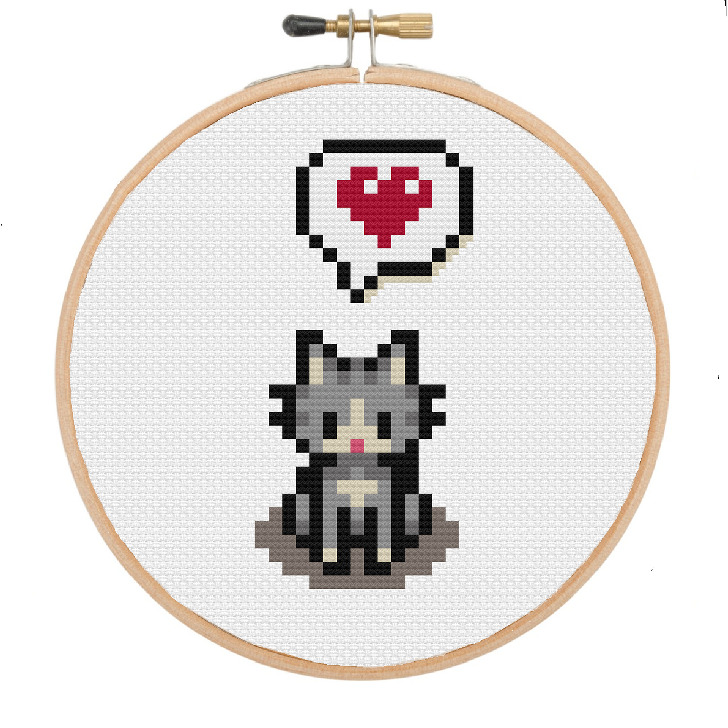 Cats - Stardew Valley - Finished Cross Stitch