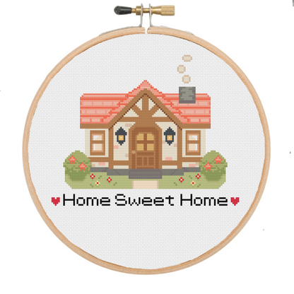 Home Sweet Home - Animal Crossing - Cross Stitch Kit