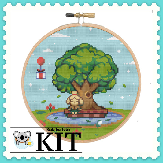 Isabelle Tree - Animal Crossing - Cross Stitch Kit