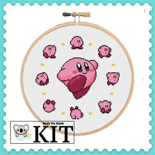 Kirby Circle - Kirby - Cross Stitch Kit