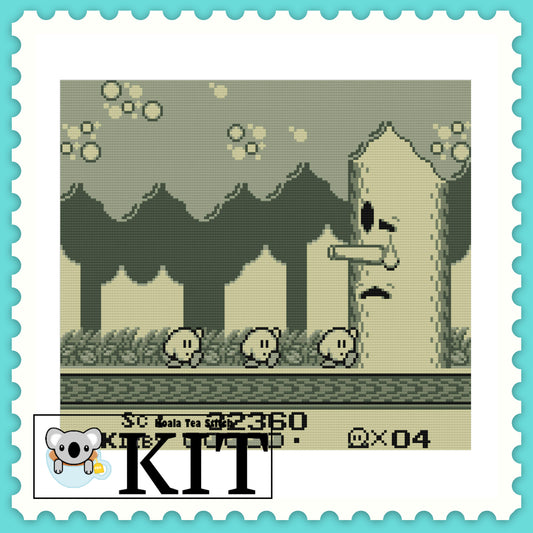 Retro Dreamland - Kirby - Cross Stitch Kit