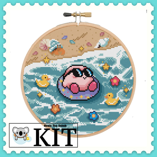 Kirby Sea - Kirby - Cross Stitch Kit