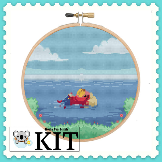 Pascal Sea - Animal Crossing - Cross Stitch Kit