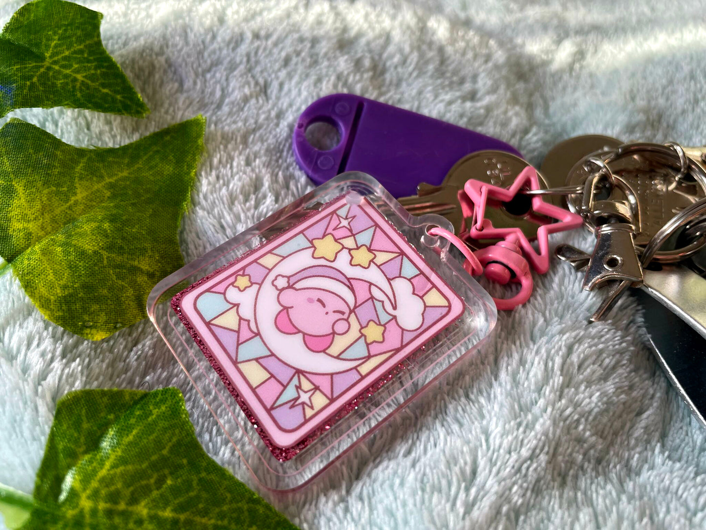 Pastel Dreams Kirby Keychain