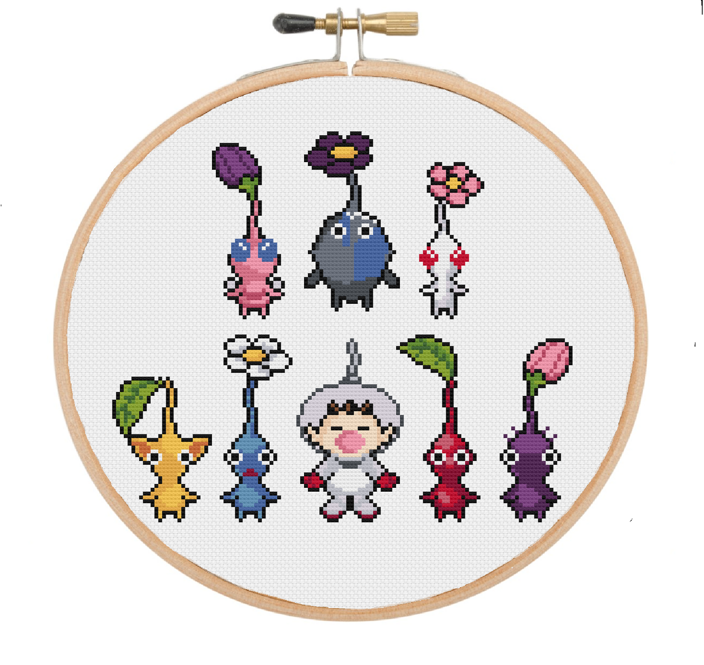 Pikmin & Olimar - Pikmin - Cross Stitch Kit