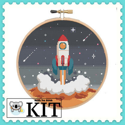 Spaceship - Space Collection - Cross Stitch Kit