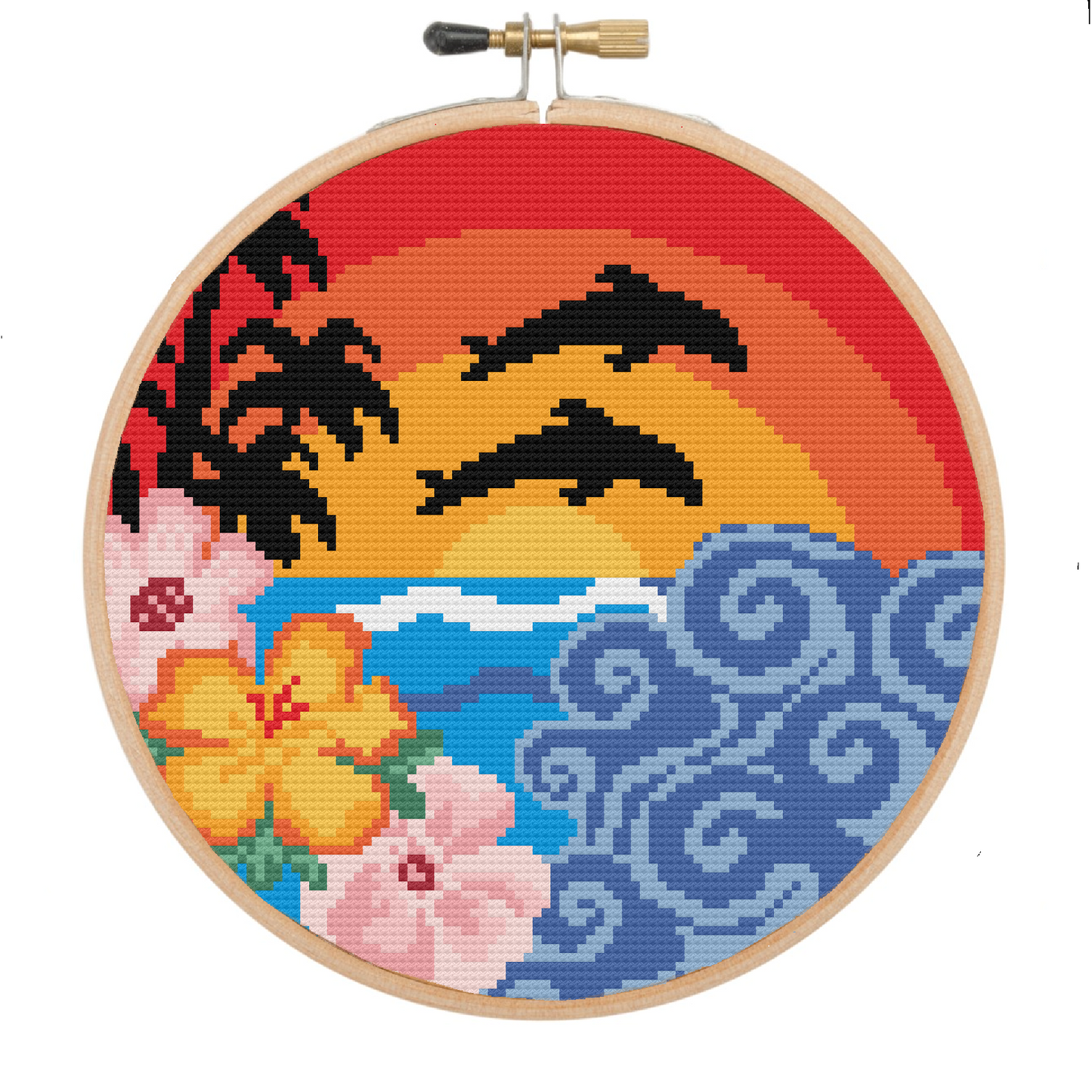 Sunset Dolphins - Sea Life Collection - Cross Stitch Kit