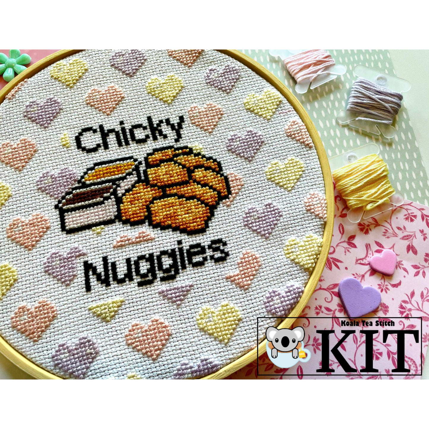 Chicky Nuggies - Food & Drinks Collection - Cross Stitch Kit