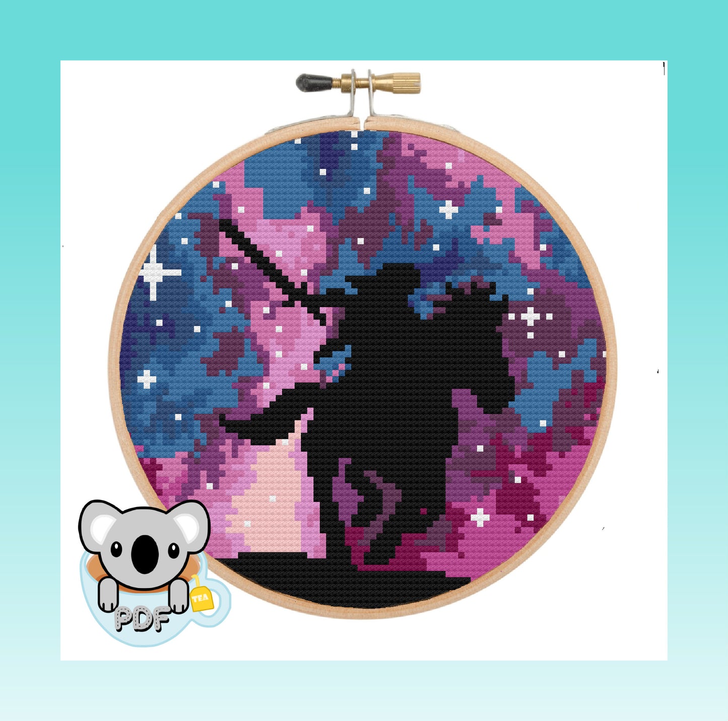 Link Galaxy - Legend of Zelda - Cross Stitch Pattern PDF Download