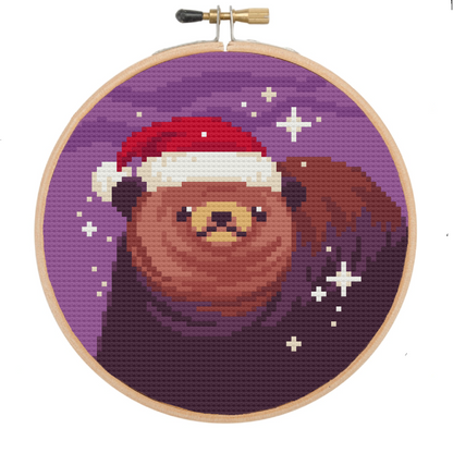 Christmas Bear - Bear Collection - Cross Stitch Kit