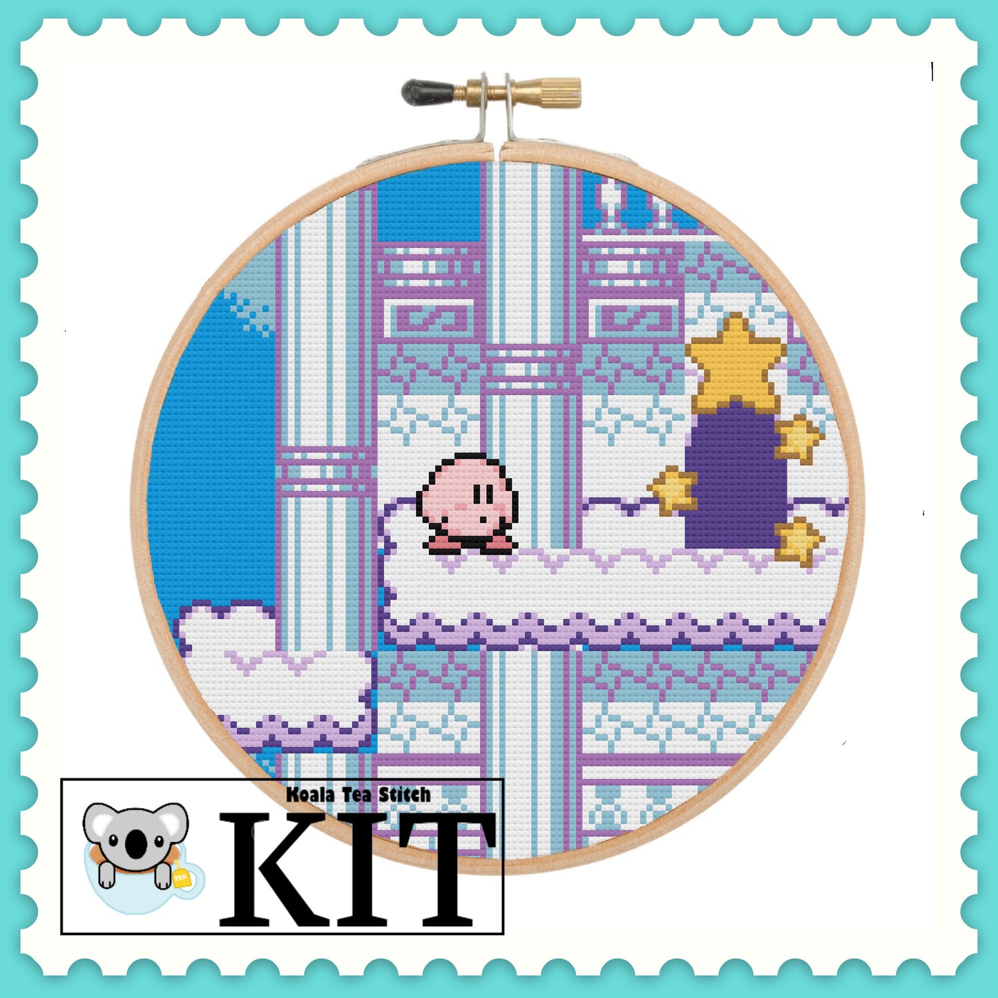 Grape Garden - Kirby - Cross Stitch Kit