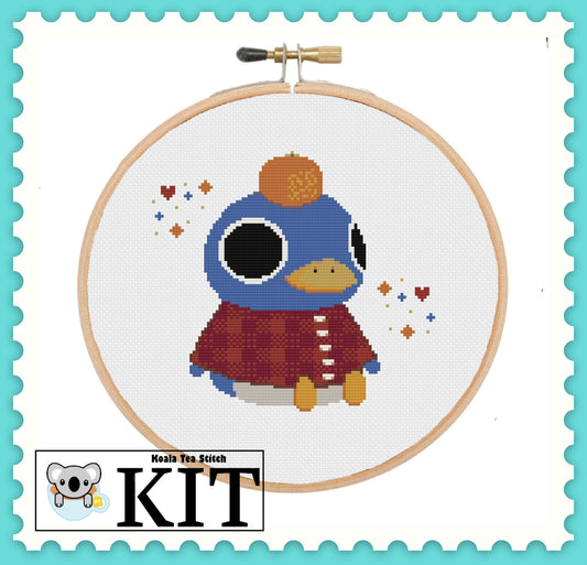 Roald - Animal Crossing - Cross Stitch Kit