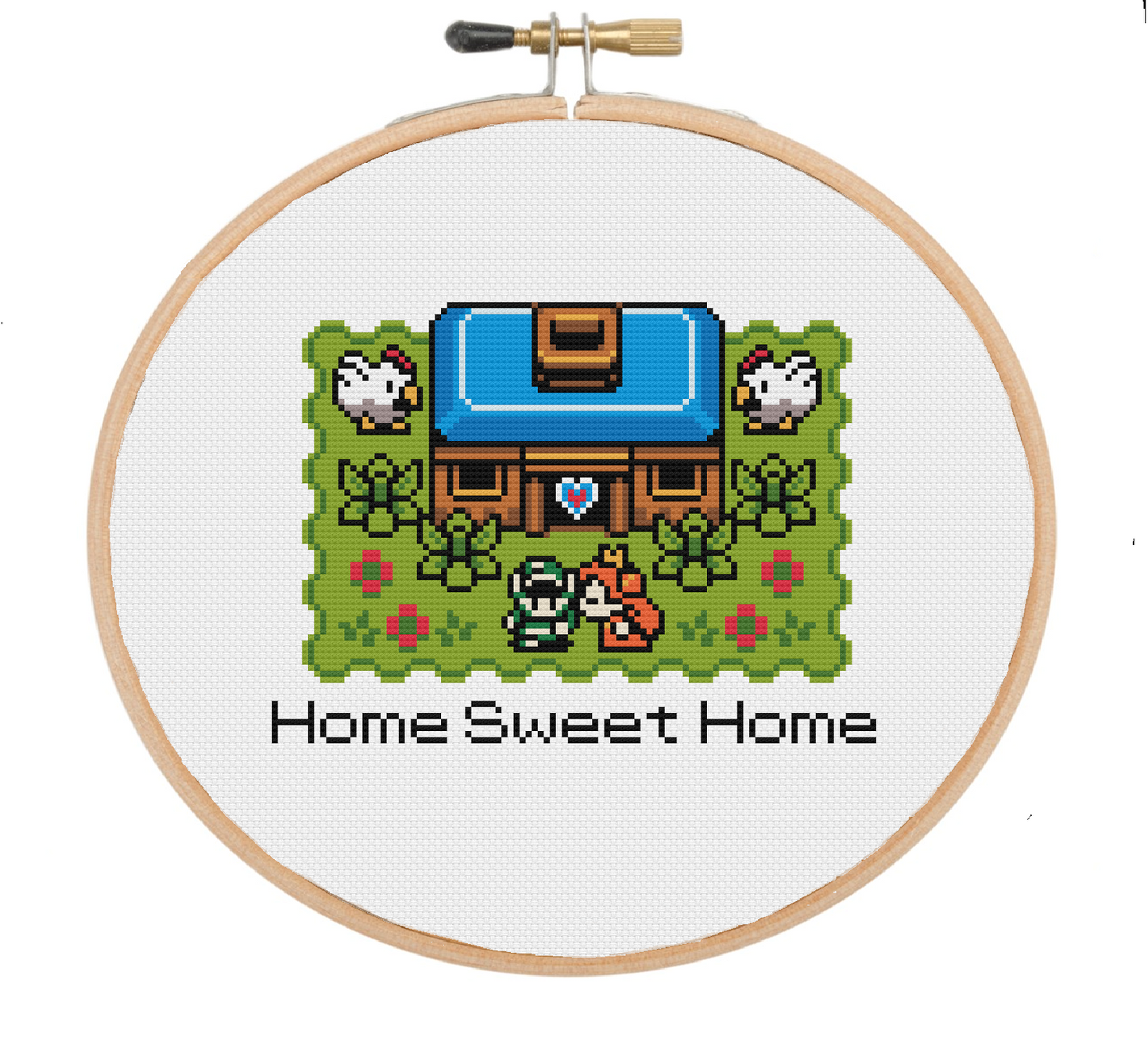 Home Sweet Home - Legend of Zelda - Cross Stitch Kit